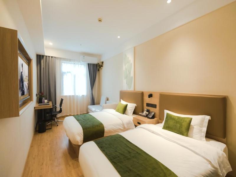 Greentree Inn Shanghai Huangxing Park Subway Station Express Hotel Экстерьер фото